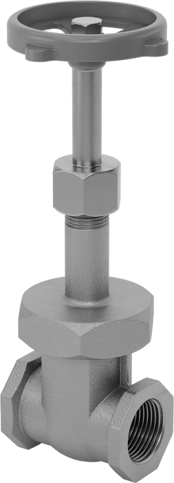 McMaster 4599K44 Gradual On/Off Valve, Bronze Body & Gate, Easy-Maintenance, Wheel Handle Rising Stem, 3/4 NPT Female, Class 150, MSS-SP-80