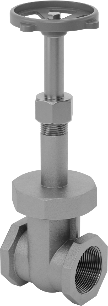 McMaster 4599K47 Gradual On/Off Valve, Bronze Body & Gate, Easy-Maintenance, Wheel Handle Rising Stem, 1-1/2 NPT Female, Class 150, MSS-SP-80