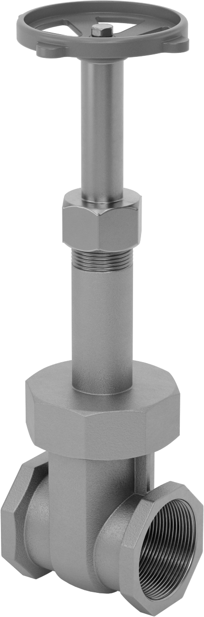 McMaster 4599K48 Gradual On/Off Valve, Bronze Body & Gate, Easy-Maintenance, Wheel Handle Rising Stem, 2 NPT Female, Class 150, MSS-SP-80