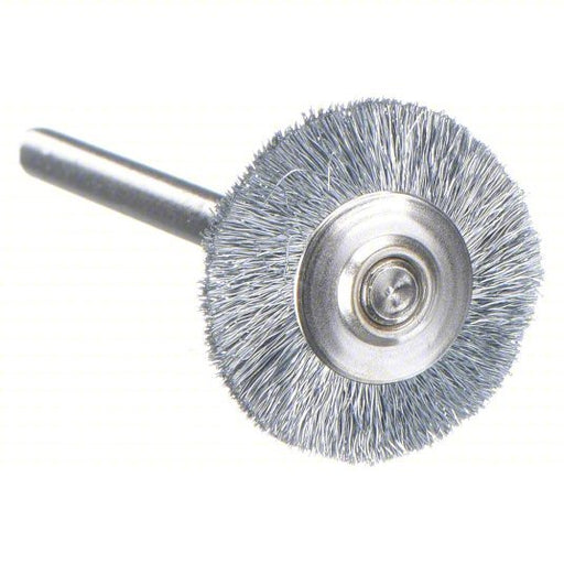 Dremel 428 - 02 Rotary Tool Brush 3/4 in Brush Dia, Wheel, Straight, Mounted, 15,000 RPM Max. Speed, 2 PK - KVM Tools Inc.KV45AF58
