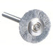 Dremel 428 - 02 Rotary Tool Brush 3/4 in Brush Dia, Wheel, Straight, Mounted, 15,000 RPM Max. Speed, 2 PK - KVM Tools Inc.KV45AF58