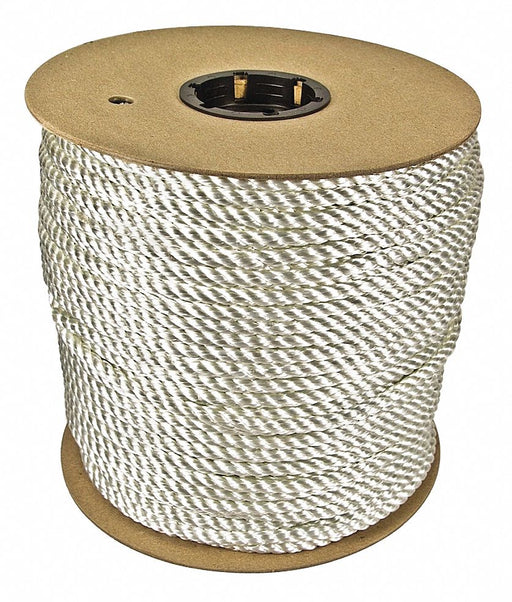 Approved Vendor 530320-00600 General Purpose Utility Rope, Twisted, 1 in Dia, 5,450 lb Working Load Limit, Nylon