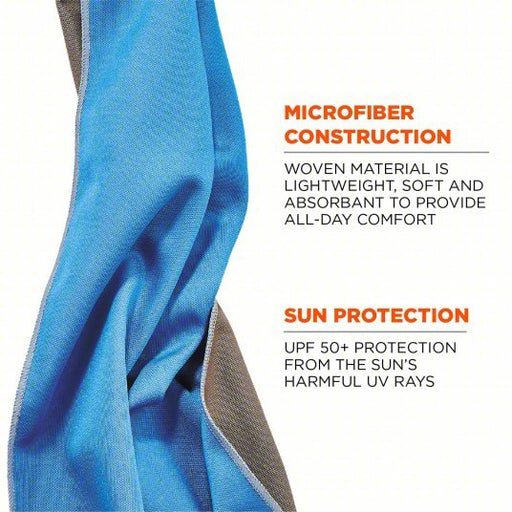 Chill - Its 6602MF Evaporative Cooling Towel Blue, Universal, Polyester/Spandex - KVM Tools Inc.KV45GV94