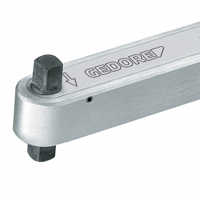 Gedore 8561-01 Micrometer Torque Wrench Foot-Pound/Newton-Meter, 1/2 in Drive Size, 25 N-m to 120 N-m - KVM Tools Inc.KV45HL82