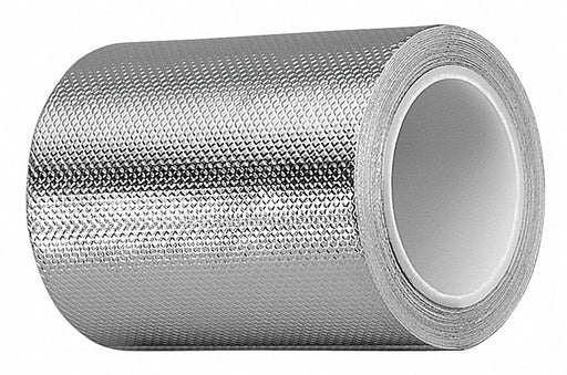 3M 1345 Conductive Electrical Tape, 6 in x 6 yd, Embossed Tin-Plated Copper
