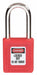 Master Lock 410KARED Red Lockout Padlock