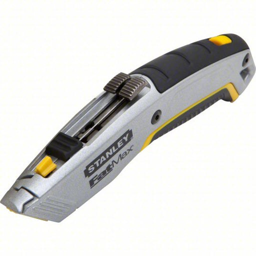 Stanley 10 - 789 Twin Blade Utility Knife 7 in Overall Lg, Steel Hook Tip, Rubberized, Metal/Rubber - KVM Tools Inc.KV45JW97