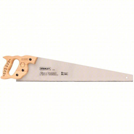 Stanley 20 - 065 Hand Saw 26 in Blade Lg, Steel, 29 1/2 in Overall Lg, 11, Wood - KVM Tools Inc.KV45JX02