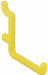 Functionaire 25-FH4-2 Yellow 90-Degree Pegboard Hook