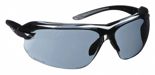 Bolle Safety 40182 IRI-S Safety Glasses Gray Lens Black Gray Frame
