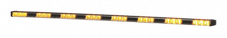 Federal Signal SL8S-A48 Vehicle Directional Light, Directional Light, LED, Rectangular, 8 Heads, Amber