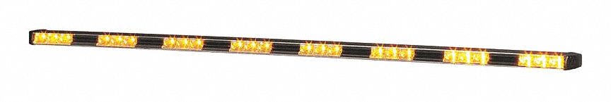 Federal Signal SL8S-A48 Vehicle Directional Light, Directional Light, LED, Rectangular, 8 Heads, Amber