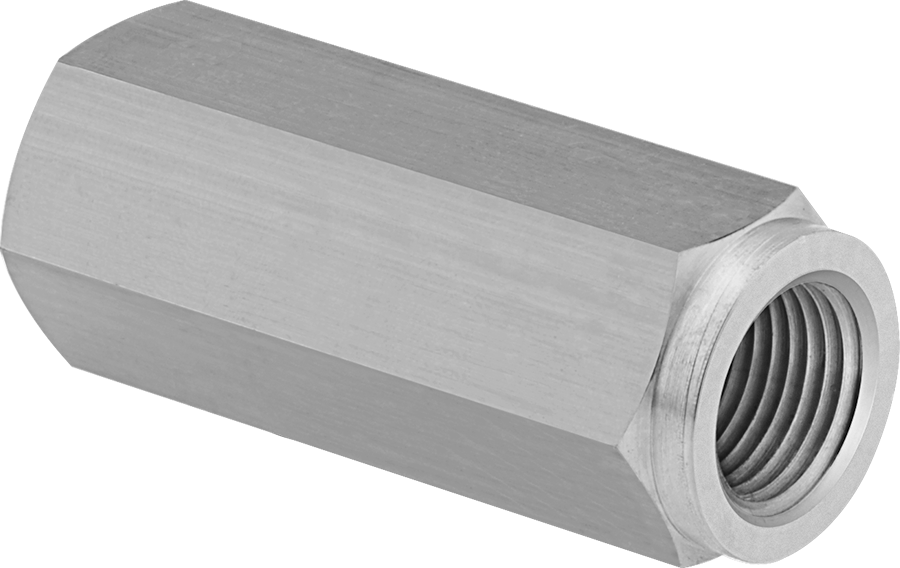 McMaster 4620K24 Inline Hydraulic Check Valve, 3/4 NPTF Female Inlet, Brass Body, 20 gpm Maximum Flow Rate