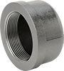 McMaster 4627K278 Medium-Pressure Iron Pipe Fitting, Cap, 2 NPT Female