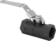 McMaster 4631K14 Steel Body On/Off Valve for Fuel, Graphite Seal, 1 NPT Female, 1000 PSI @ 200 Degree F Maximum