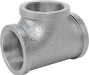 McMaster 4638K128 Low - Pressure Pipe Fitting Galvanized Iron Tee Connector, 2 NPT Female - KVM Tools Inc.KV4638K128
