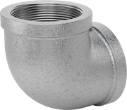 McMaster 4638K138 Low - Pressure Pipe Fitting Galvanized Iron, 90 Degree Elbow Connector, 2 NPT Female - KVM Tools Inc.KV4638K138