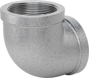 McMaster 4638K138 Low - Pressure Pipe Fitting Galvanized Iron, 90 Degree Elbow Connector, 2 NPT Female - KVM Tools Inc.KV4638K138