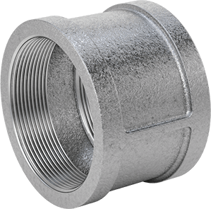 McMaster 4638K173 Low - Pressure Pipe Fitting Galvanized Iron, Straight Connector, 4 NPT Female - KVM Tools Inc.KV4638K173
