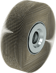 McMaster 4654A564 Arbor - Mount Flap Sanding Wheel with Unthreaded Arbor, for Rough Finish, 40 Grit, 3.5" Diameter, 1" Wide - KVM Tools Inc.KV4654A564