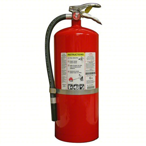 Kidde PROPLUS 20 Fire Extinguisher 20 lb Extinguisher Capacity, 6A:120B:C, Monoammonium Phosphate - KVM Tools Inc.KV4XP90