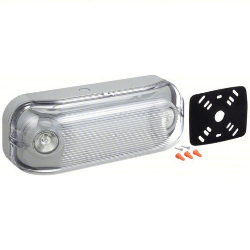 Lithonia WLTU MR GY Emergency Light 7 W Lamp Watt, 14 W Emergency Watt, 120V AC/277V AC, 2 Lamp Heads, Plastic, Surface - KVM Tools Inc.KV46C220