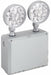 Lithonia Lighting WLTU LED Wet Location Emergency Light, 2 LED Lamp Heads, 120V AC, Gray