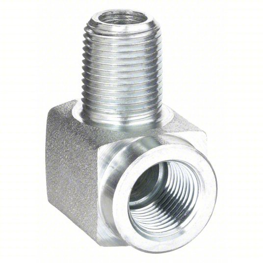 Enerpac FZ1616 Hydraulic Hose Adapter 3/8 in x 3/8 in Fitting Size, Ma ...