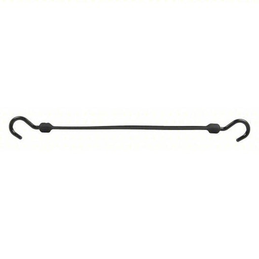 Better Bungee BBS18NBK J-Hook, 2 1/4 in Hook Lg, Polyurethane, 1 1/2 in Wd, 18 in Lg, Black - KVM Tools Inc.KV46CA35