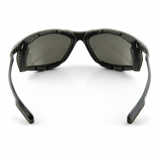 3M 11873-00000-20 Safety Glasses Gray Lens Color, Frameless, Anti-Fog, Gray Frame Color