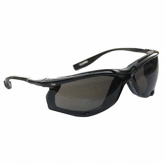 3M 11873-00000-20 Safety Glasses Gray Lens Color, Frameless, Anti-Fog, Gray Frame Color