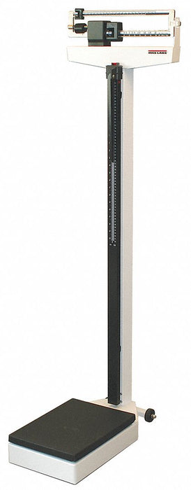 Rice RL-MPS Medical Scale, Mechanical, kg/lb, 10 3/4 in Weighing Surface Wd, 4 oz