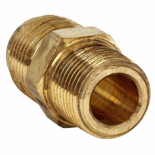 Anderson 704048-0808 Flared Fitting Elbow 1/2 in OD x 1/2 in Pipe Fitting Size, Flared/Threaded, Brass