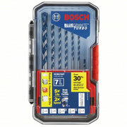 Bosch HCBG700T Hex Shank Drill Bit Set 1/8 in_5/32 in_3/16 in_1/4 in_3/8 in Drill Bit Size, 6 in Overall Lg - KVM Tools Inc.KV46U358