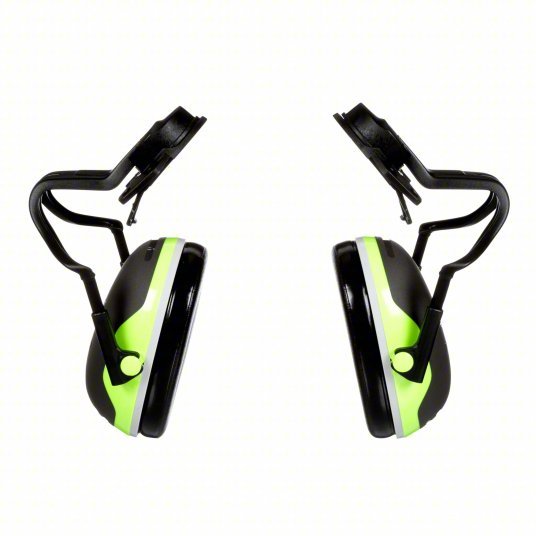 3M X4P51E Hard Hat - Mounted Earmuff, Passive, 26 dB NRR, Dielectric, Electrically Insulated - KVM Tools Inc.KV475M53