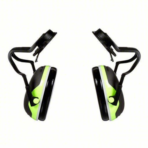 3M X4P51E Hard Hat - Mounted Earmuff, Passive, 26 dB NRR, Dielectric, Electrically Insulated - KVM Tools Inc.KV475M53