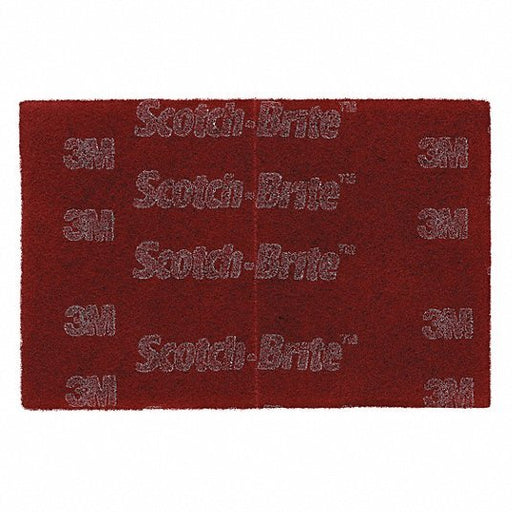 Scotch - Brite 7010365700 Sanding Hand Pad 6 in x 9 in, Aluminum Oxide, Very Fine, Maroon, 7447B Pro, 60 PK - KVM Tools Inc.KV476R98