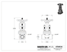 McMaster 4784K34 High-Pressure Gradual On/Off Valve, Pressure Class 800, Steel, Standard Port, 3/4 NPT Female
