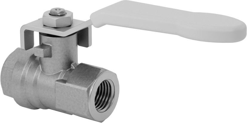 McMaster 47865K21 Brass Body On/Off Valve with Lever Handle, 1/4 NPT Female, 4.5 Cv, 600 psi, FM Approved