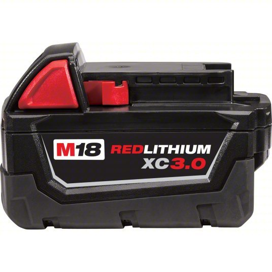 Milwaukee 48 - 11 - 1828 M18 REDLITHIUM XC3.0 Battery, 3.0Ah, Extended Capacity, 18V, Li - Ion Battery - KVM Tools Inc.KV2PYZ8