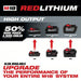 Milwaukee 48 - 11 - 1828 M18 REDLITHIUM XC3.0 Battery, 3.0Ah, Extended Capacity, 18V, Li - Ion Battery - KVM Tools Inc.KV2PYZ8