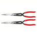 Milwaukee 48 - 22 - 6542 Long Reach Pliers Set 3 in Max Jaw Opening, 15 1/8 in Overall Lg, 3 in_3 1/4 in Jaw Lg, Serrated - KVM Tools Inc.KV810VD6