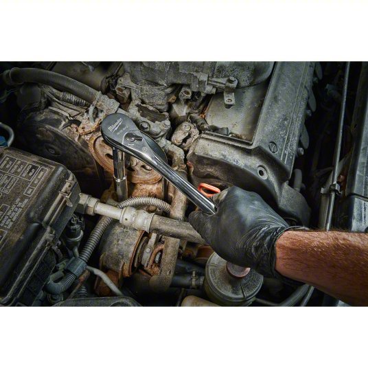 Milwaukee 48 - 22 - 9010 47pc 1/2" Drive Metric & SAE Ratchet and Socket Set - KVM Tools Inc.KV55KM74