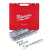Milwaukee 48 - 22 - 9010 47pc 1/2" Drive Metric & SAE Ratchet and Socket Set - KVM Tools Inc.KV55KM74