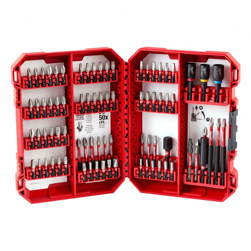 Milwaukee 48-32-4094 Driver Bit Set, Bit Holders/Nutsetters/Screwdriver Bits/Sockets or Socket Adapters, Hex