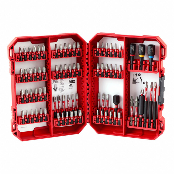 Milwaukee 48-32-4094 Driver Bit Set, Bit Holders/Nutsetters/Screwdriver Bits/Sockets or Socket Adapters, Hex