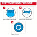 Milwaukee 48 - 73 - 4541 Cooling Towel Blue, Universal, Microfiber - KVM Tools Inc.KV817GH3