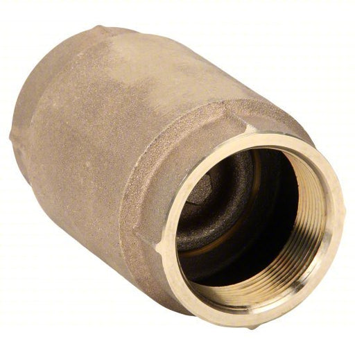 Simmons 506SB Check Valve Poppet, Inline Valve Body, 2 in Pipe Size, FNPT x FNPT, Silicon Bronze, Female - KVM Tools Inc.KV482A31