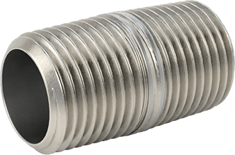 McMaster 4830K172 Standard - Wall 304/304L Stainless Steel Pipe Nipple Threaded on Both Ends, 1/2 NPT, 1 - 1/2" Long - KVM Tools Inc.KV4830K172