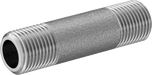McMaster 4830K112 Standard - Wall 304/304L Stainless Steel Pipe Nipple Threaded on Both Ends, 1/8 NPT, 1 - 1/2" Long - KVM Tools Inc.KV4830K112